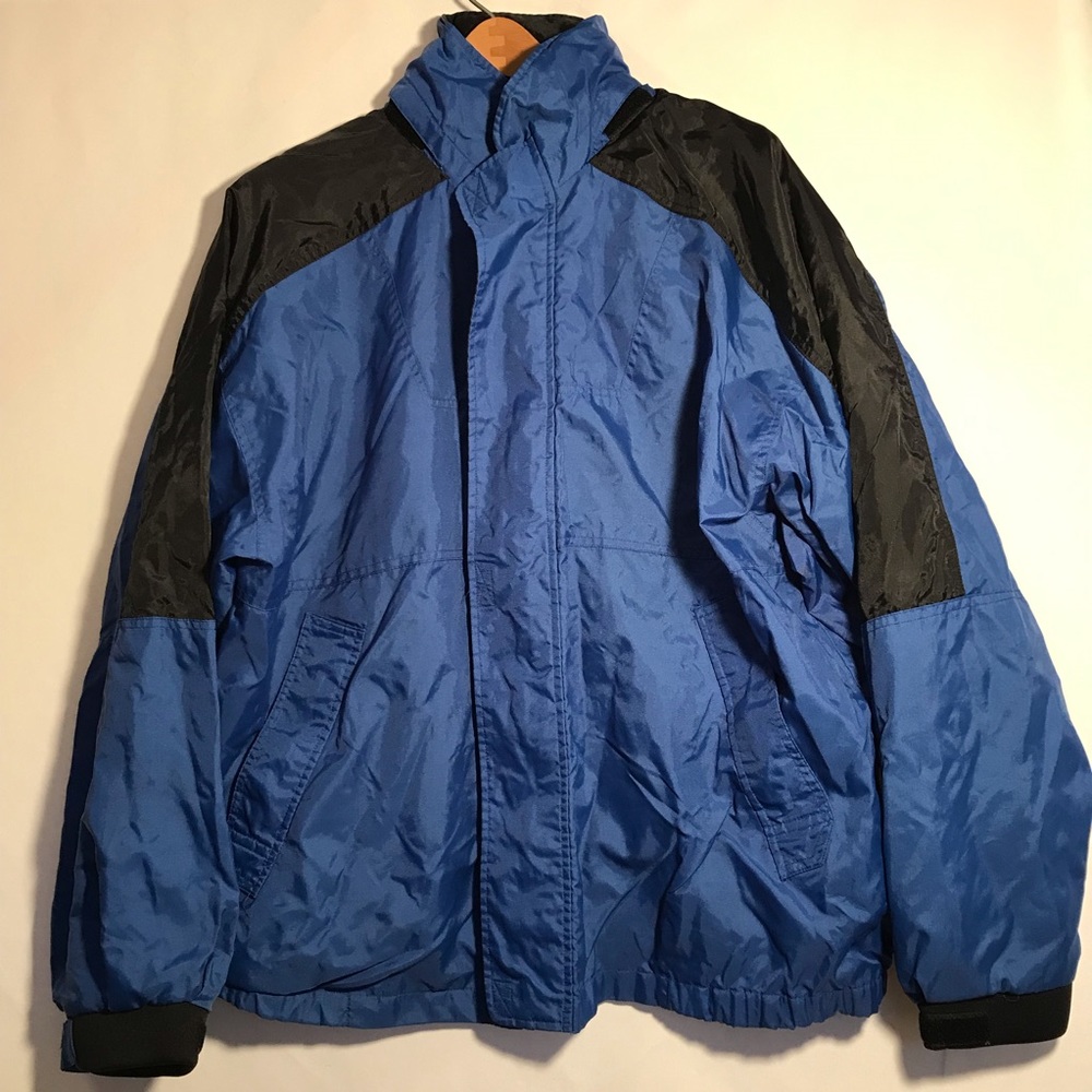XL vtg 90s Blue Marlboro unlimited windbreaker~nice~